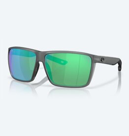 Costa Del Mar Costa Rincon II Matte Smoke Crystal Sunglasses Green Mirror 580G