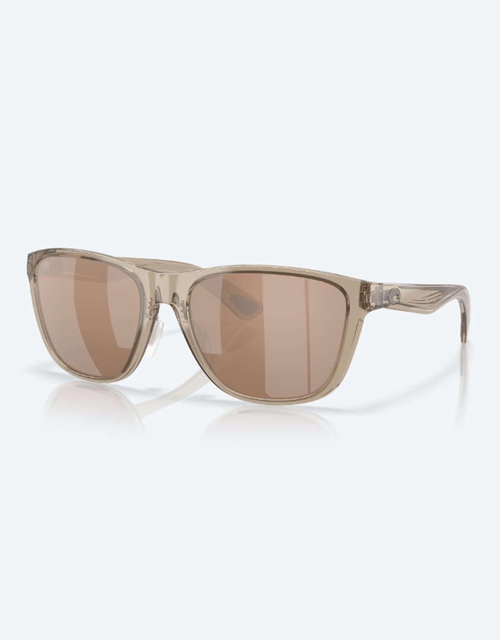Costa Del Mar Costa Corrientes Taupe Sunglasses Copper Silver Mirror 580G