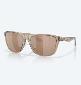 Costa Del Mar Costa Corrientes Taupe Sunglasses Copper Silver Mirror 580G
