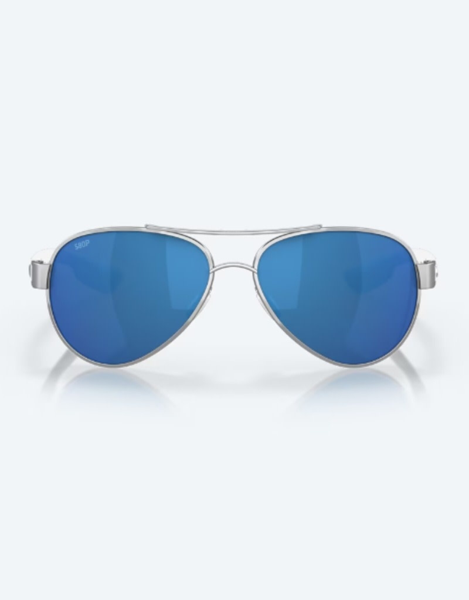 Costa Del Mar Costa Loreto 21 Palladium Sunglasses Blue Mirror 580P