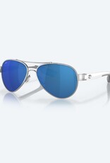 Costa Del Mar Costa Loreto 21 Palladium Sunglasses Blue Mirror 580P