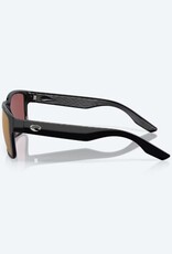 Costa Del Mar Costa Paunch XL Black Sunglasses Gold Mirror 580G