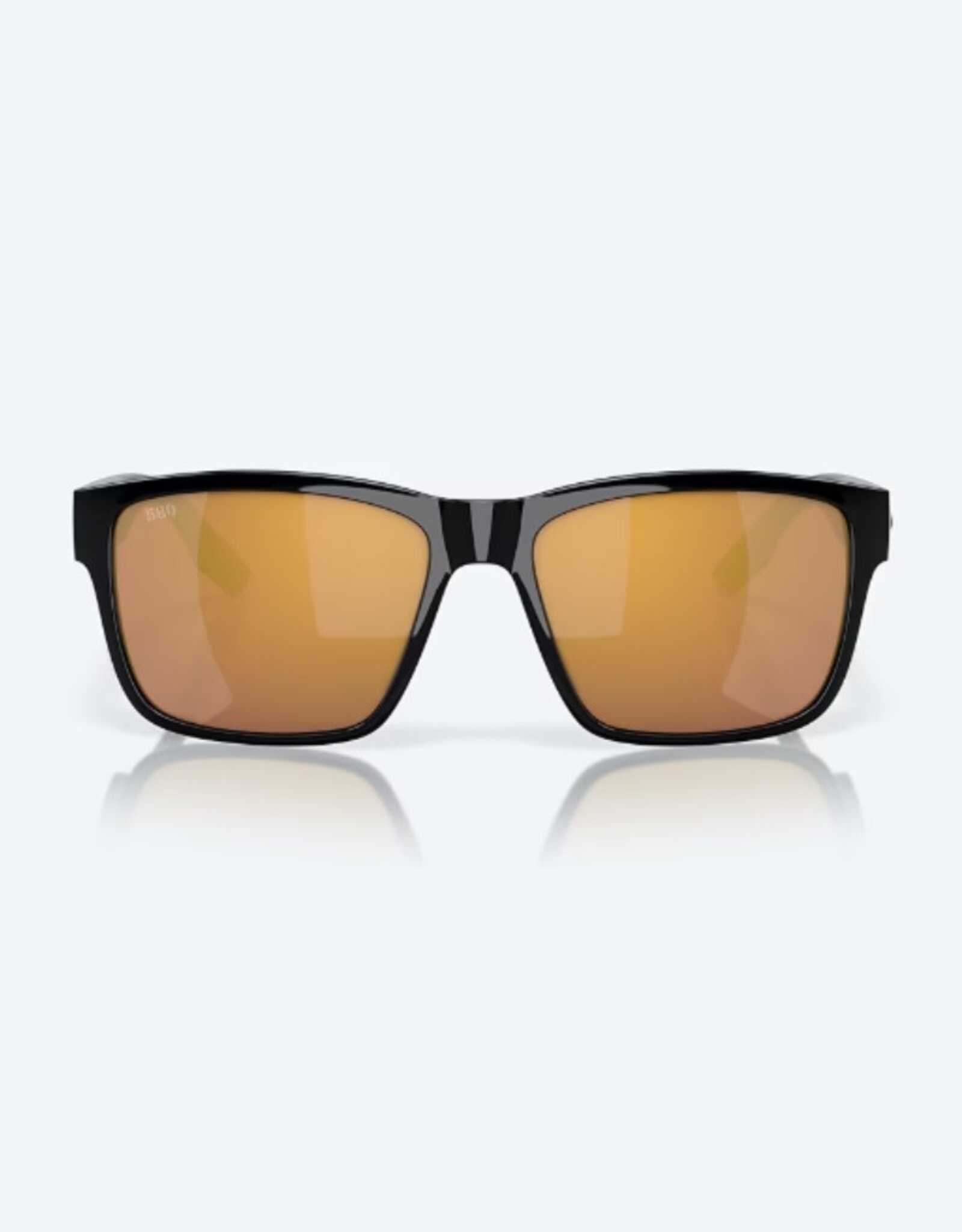 Costa Del Mar Costa Paunch XL Black Sunglasses Gold Mirror 580G