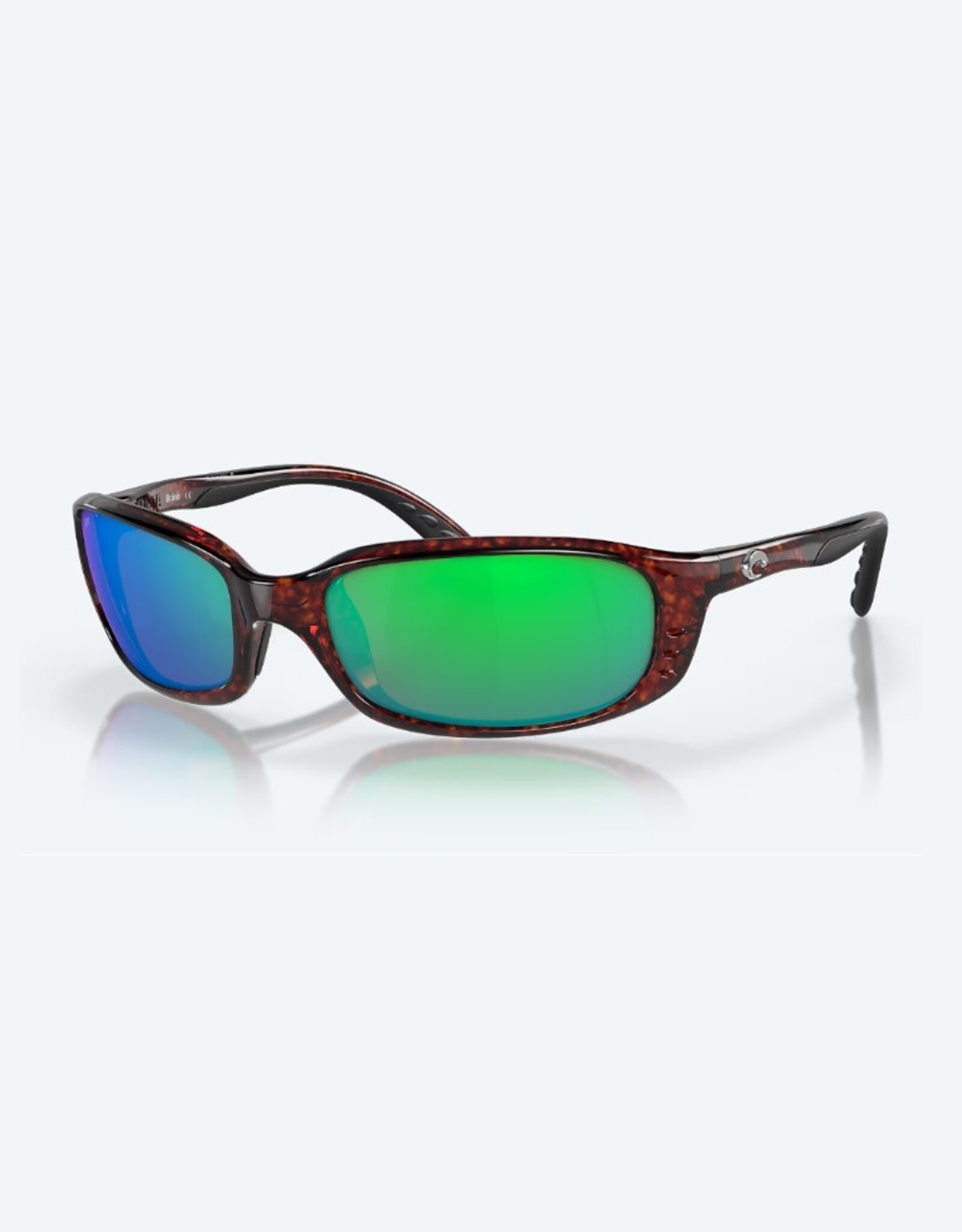 Costa Del Mar Costa Brine 10 Tortoise Sunglasses Green Mirror 580P