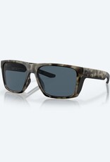 Costa Del Mar Costa Lido Wetlands Sunglasses Gray 580P
