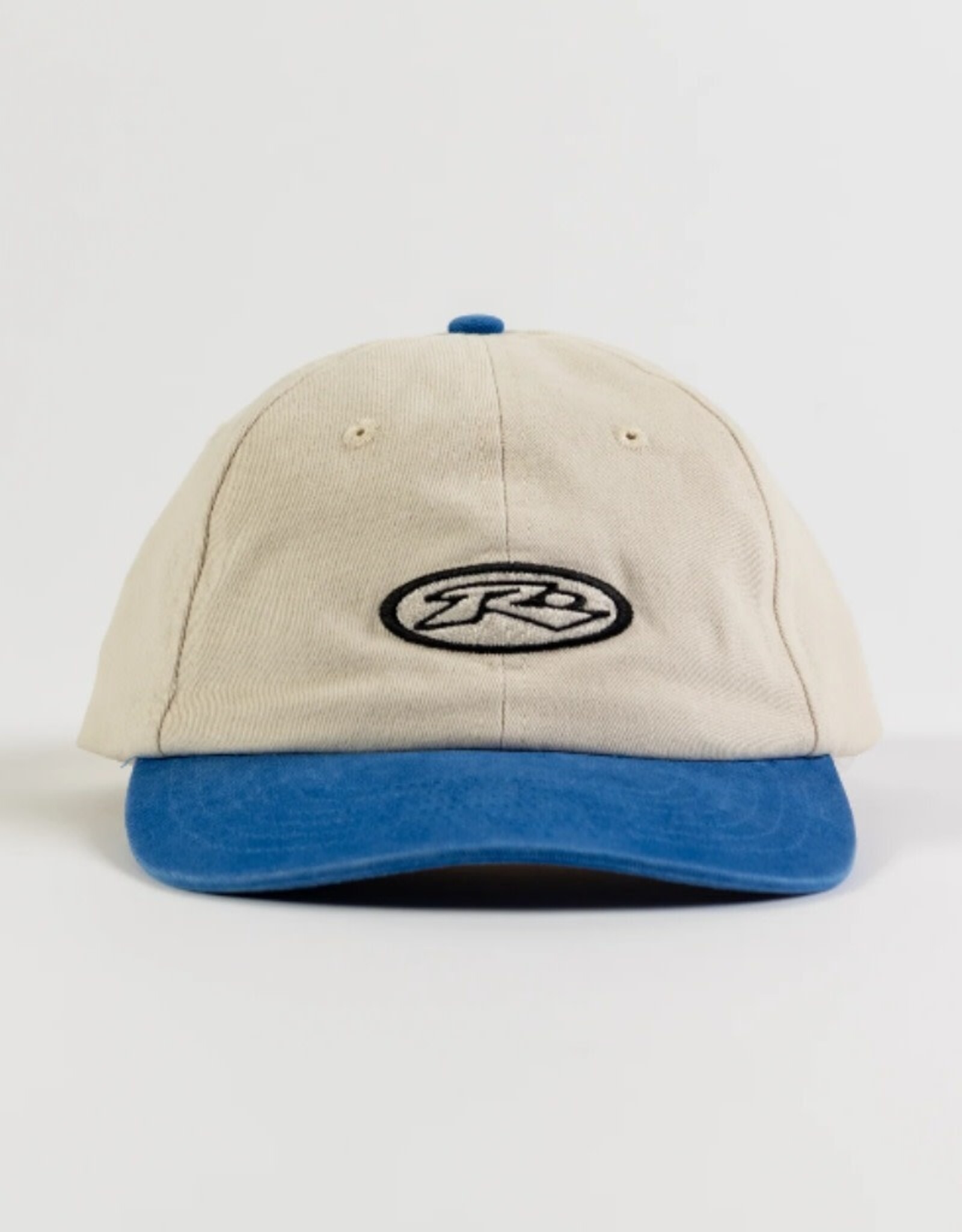 Rusty Rusty Kick Flip Dad Hat Cap Marazine Blue