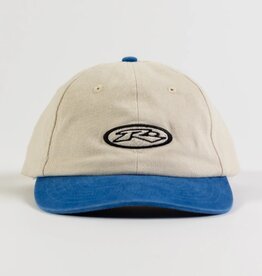 Rusty Rusty Kick Flip Dad Hat Cap Marazine Blue