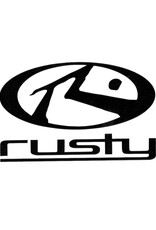 Rusty Rusty Logo Sticker