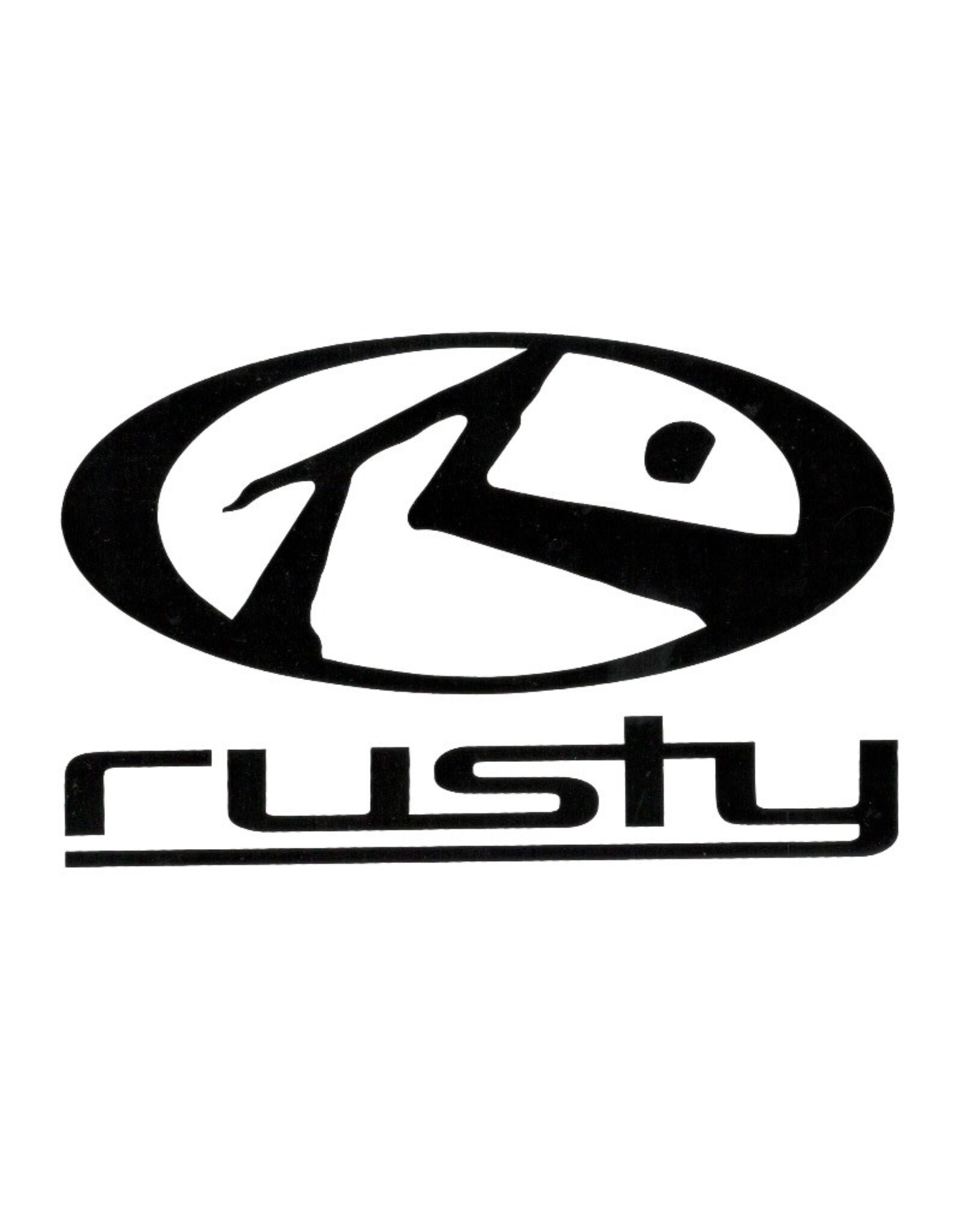 Rusty Rusty Logo Sticker