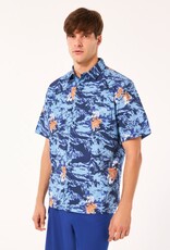 Oakley Oakley All Day Rc Shirt Tiger Flowers Camo Blue