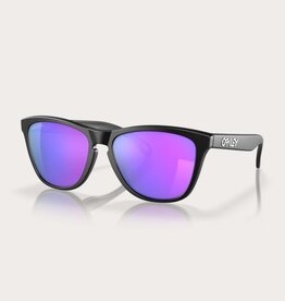 Oakley Oakley Frogskins Matte Black Sunglasses Prizm Violet