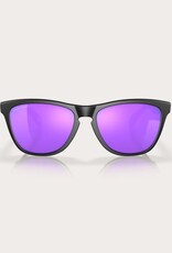 Oakley Oakley Frogskins Matte Black Sunglasses Prizm Violet
