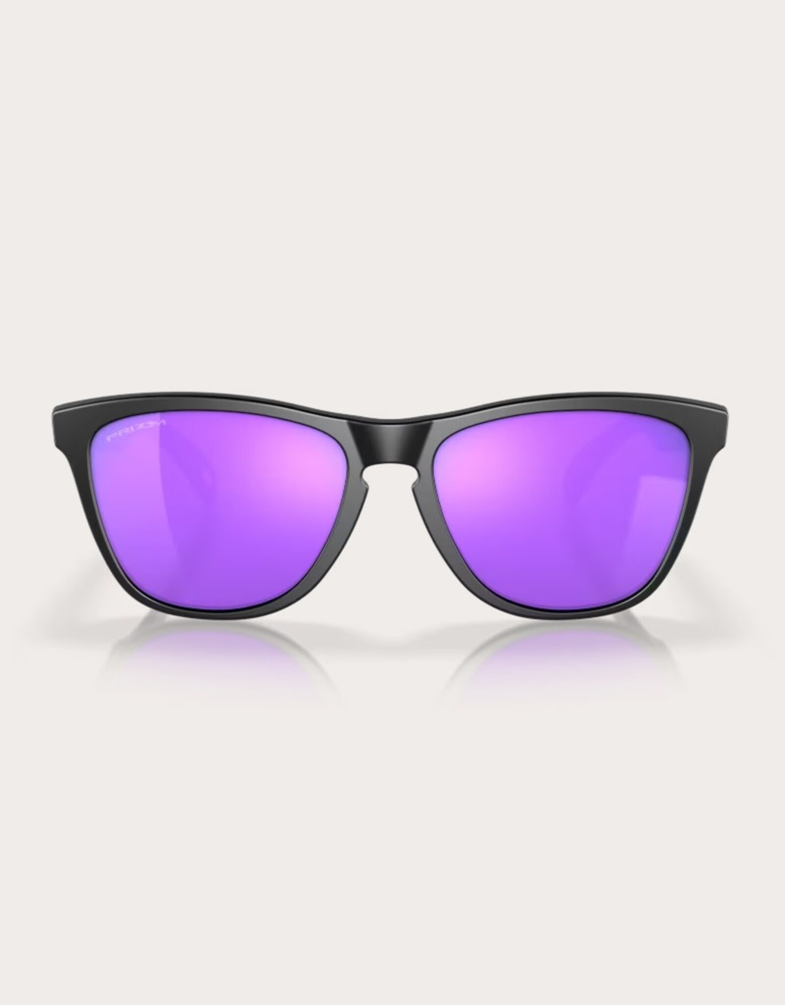 Oakley Oakley Frogskins Matte Black Sunglasses Prizm Violet
