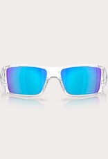 Oakley Oakley Heliostat Clear Sunglasses Prizm Sapphire Polarized