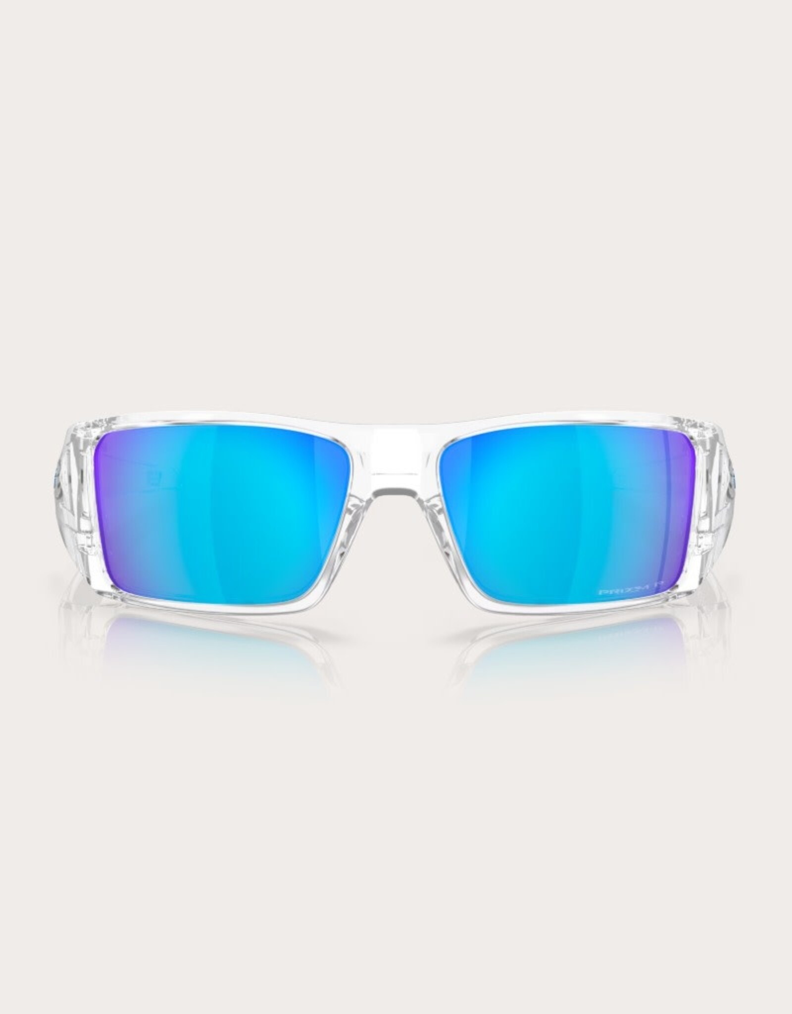 Oakley Oakley Heliostat Clear Sunglasses Prizm Sapphire Polarized