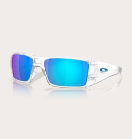 Oakley Oakley Heliostat Clear Sunglasses Prizm Sapphire Polarized