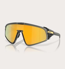 Oakley Oakley Latch Panel Grey Smoke Sunglasses Prizm 24K