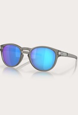Oakley Oakley Latch Prizm Sapphire Iridium Polarized Sunglasses Matte Grey Ink