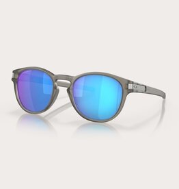 Oakley Oakley Latch Prizm Sapphire Iridium Polarized Sunglasses Matte Grey Ink