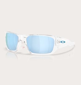 Oakley Oakley Masseter Polished Clear Sunglasses Prizm Deep Water Polarized