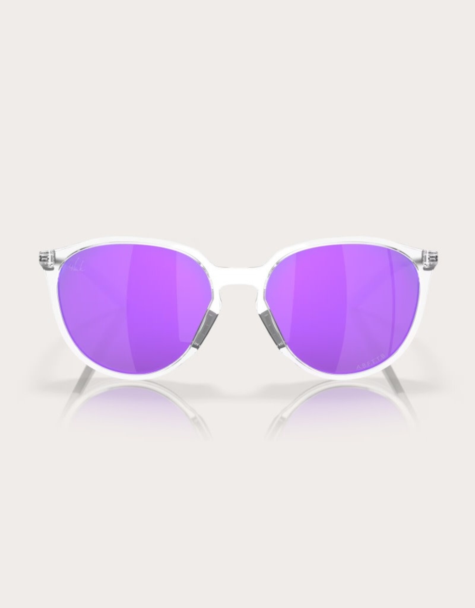 Oakley Oakley Sielo Polished Chrome Sunglasses Prizm Violet