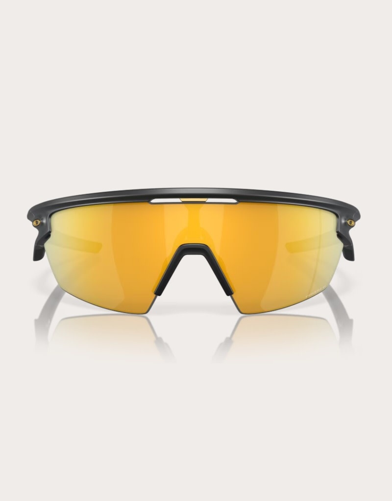 Oakley Oakley Sphaera Matte Carbon Sunglasses Prizm 24K Polarized