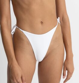 Rhythm Rhythm Classic Tie Side Hi Cut Bikini Pant White