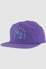 Zap Skimboards Zap Arch Nylon Snapback Hat Purple