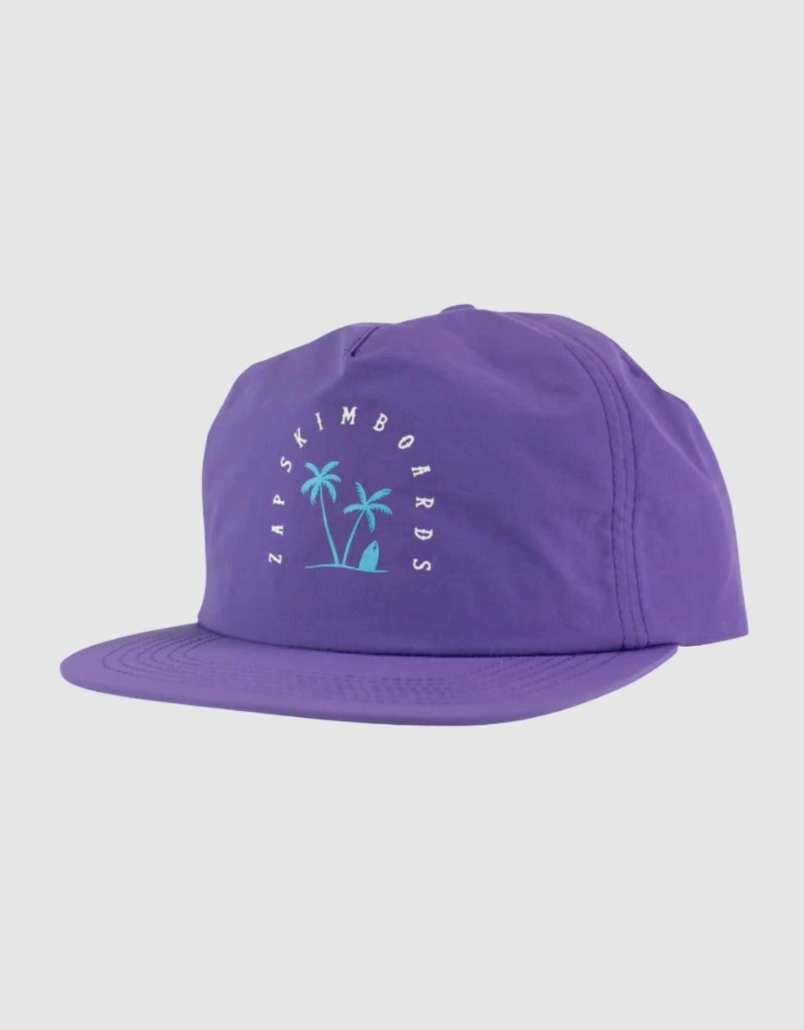 Zap Skimboards Zap Arch Nylon Snapback Hat Purple