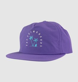 Zap Skimboards Zap Arch Nylon Snapback Hat Purple