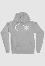 Zap Skimboards Zap Barrel Skull Fleece Hoodie Heather Grey