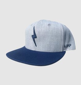 Zap Skimboards Zap Bolt Snapback Hat Heather/Navy