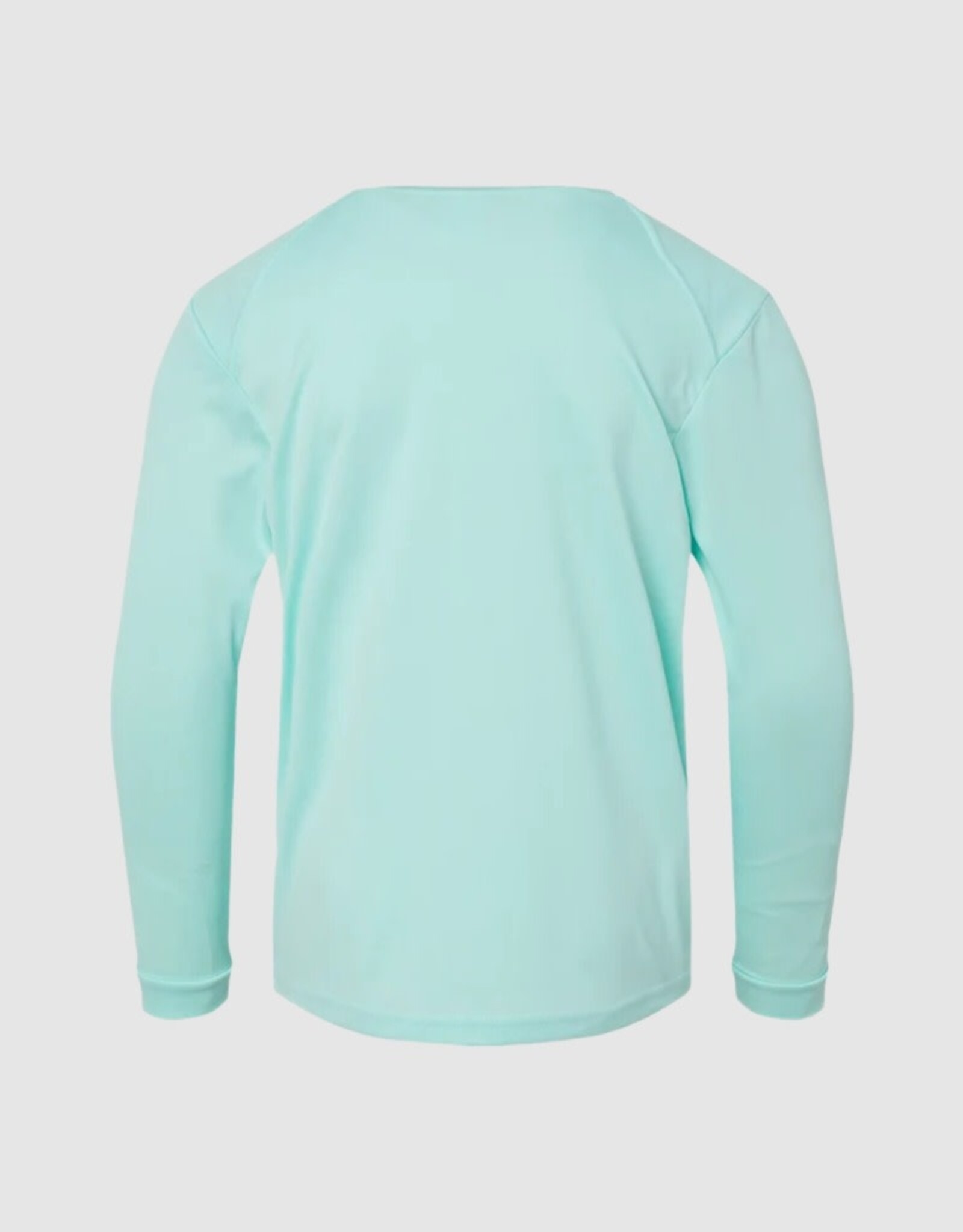 Zap Skimboards Zap Oval SPF Long Sleeve Youth Tee Aqua