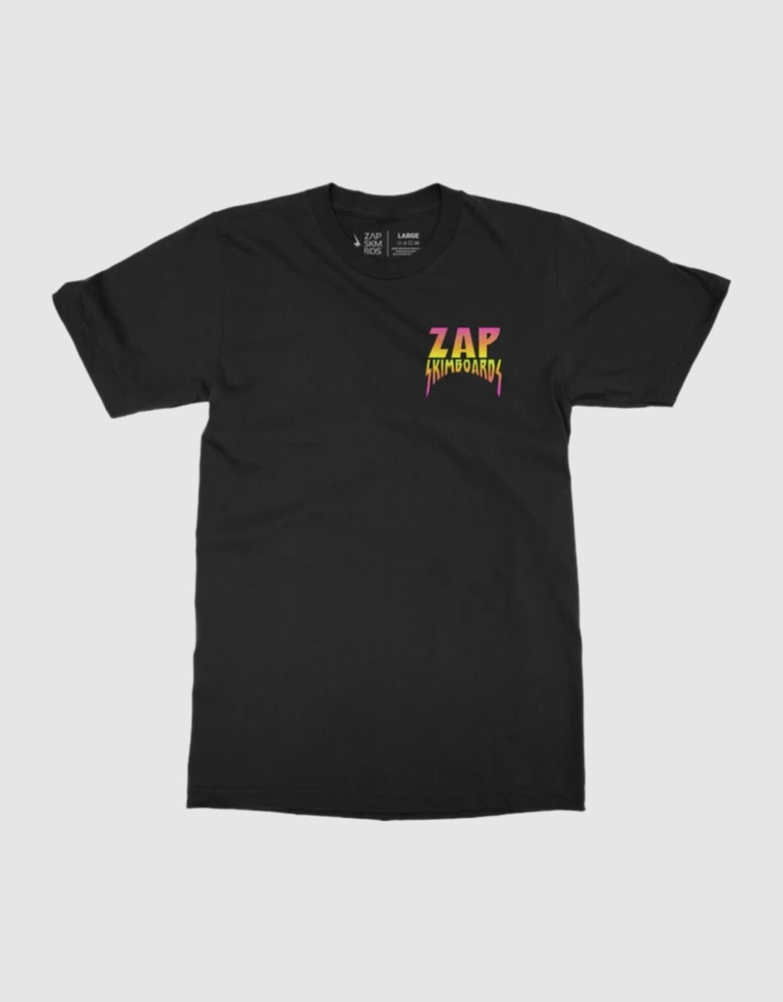 Zap Skimboards Zap Barrel Skull Tee Black