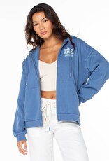 Roxy Roxy Evening Lineup Hoodie Blue Horizon Okinawa