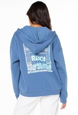 Roxy Roxy Evening Lineup Hoodie Blue Horizon Okinawa
