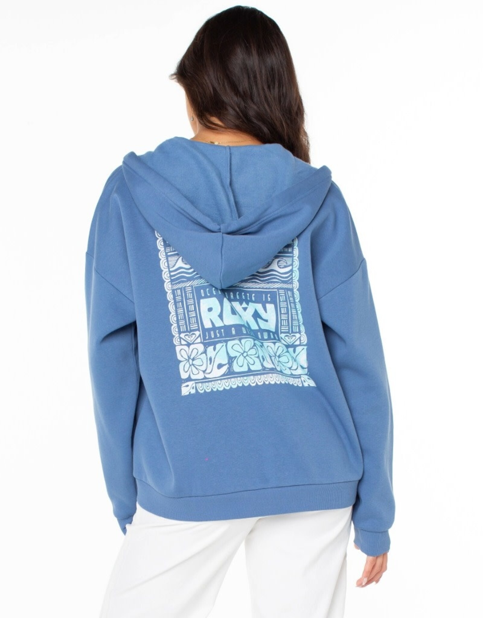 Roxy Roxy Evening Lineup Hoodie Blue Horizon Okinawa