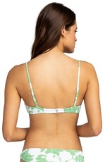 Roxy Roxy Original Fixed Triangle Bikini Top Zephyr Green