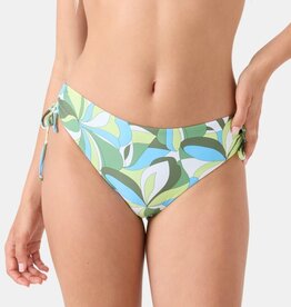 Roxy Roxy Surf Break Hipster Lace Bikini Bottoms Green Tropics