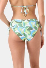 Roxy Roxy Surf Break Hipster Lace Bikini Bottoms Green Tropics