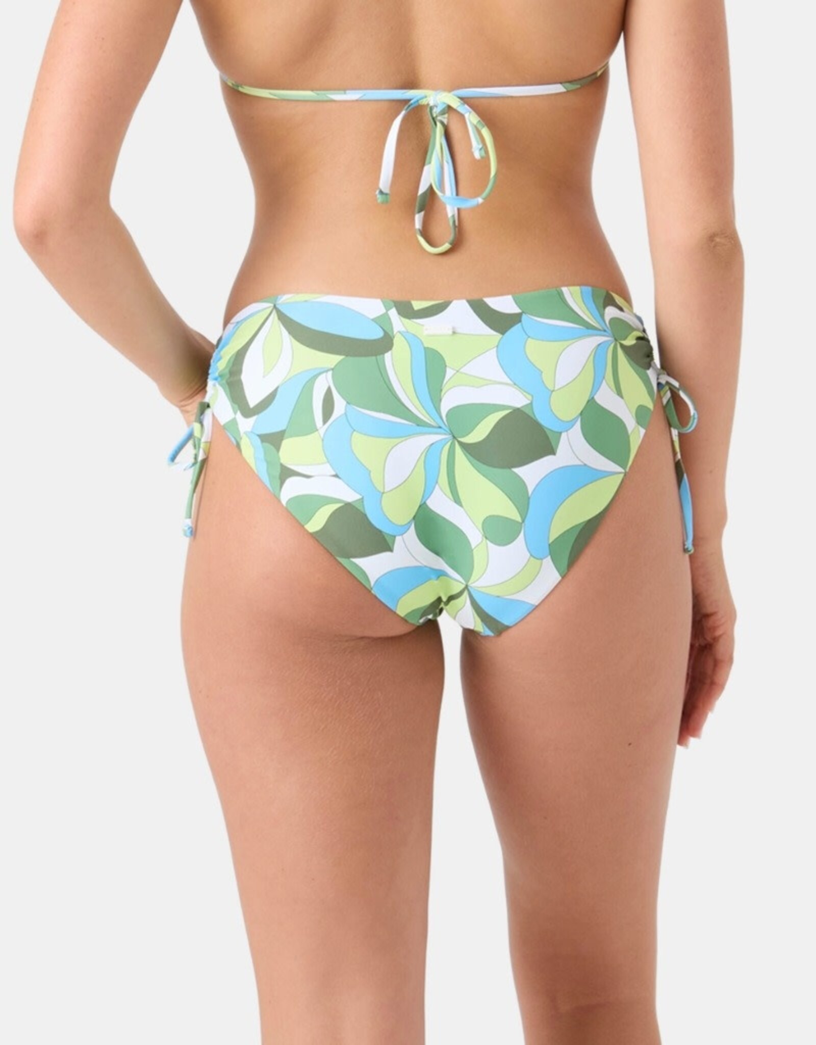 Roxy Roxy Surf Break Hipster Lace Bikini Bottoms Green Tropics
