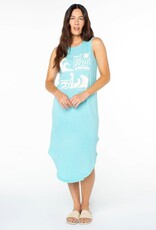 Roxy Roxy Wave Cuts Wildflower Midi Dress Tibetan Stone Wave Cuts