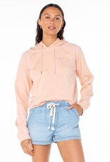 Roxy Roxy We Arrived Hoodie Rose Cloud Roxy Heart Embroidery