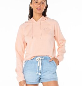 Roxy Roxy We Arrived Hoodie Rose Cloud Roxy Heart Embroidery