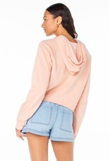 Roxy Roxy We Arrived Hoodie Rose Cloud Roxy Heart Embroidery