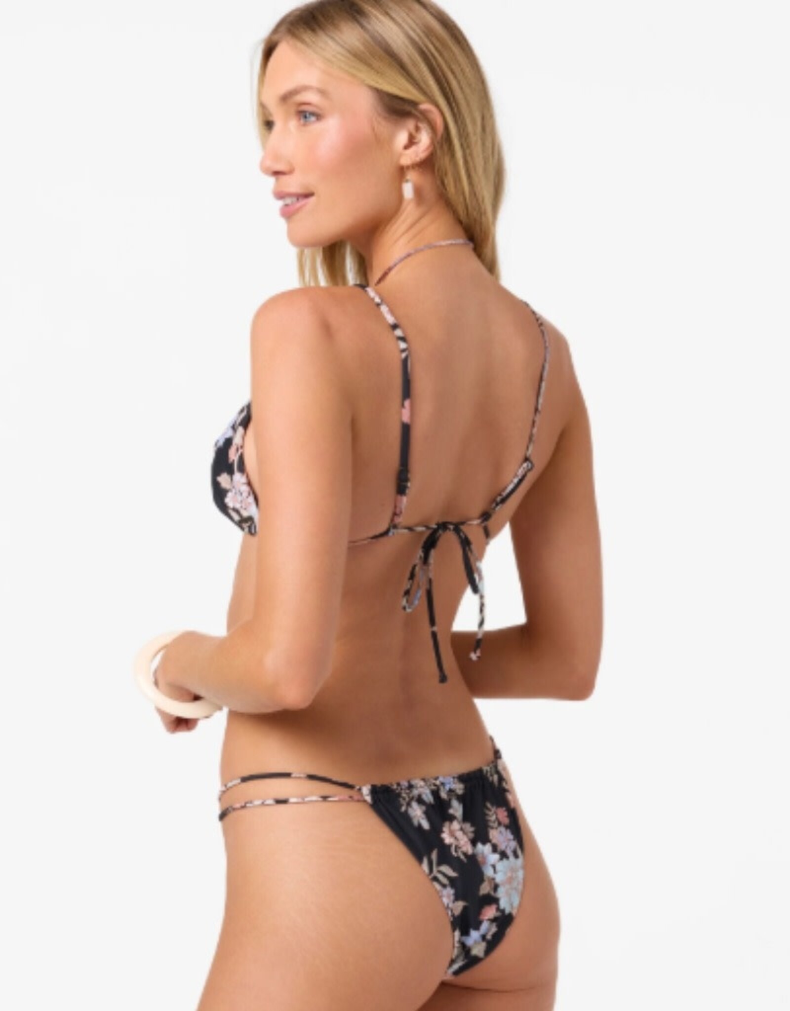 O'Neill O'Neill Bali Floral Cayo Top Bikini Top Black