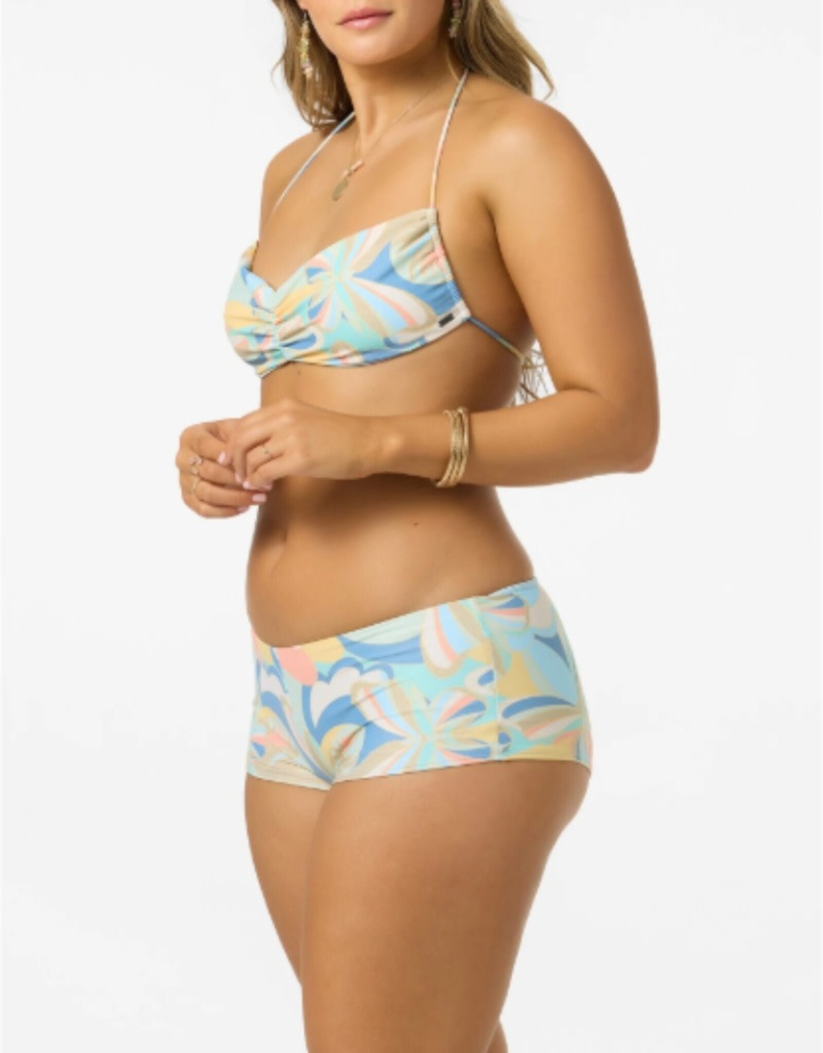 O'Neill O'Neill Butterfly Geo Surfs Up Short Bikini Bottom Multi