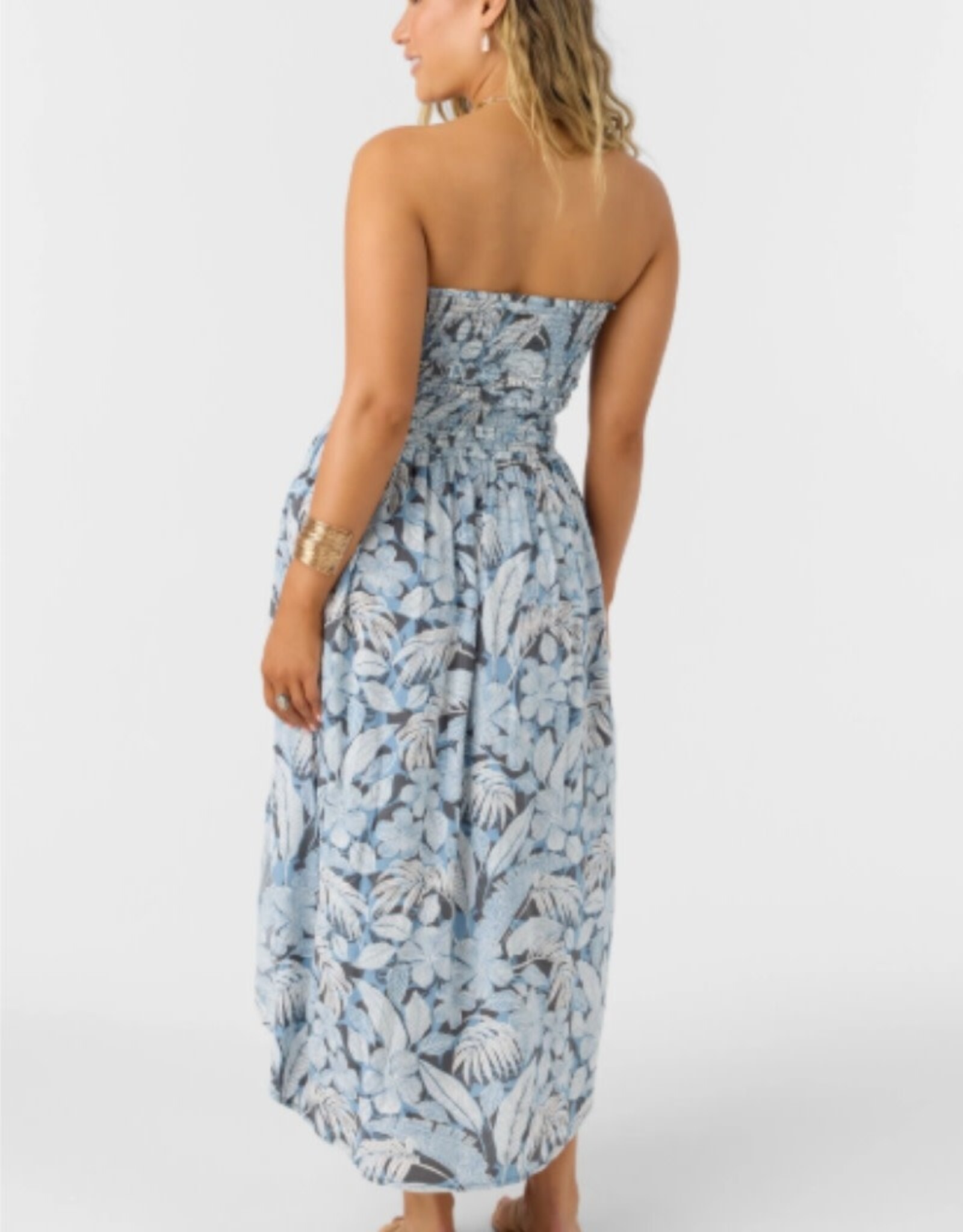 O'Neill O'Neill Devyn Palmetto Floral Midi Dress Slate