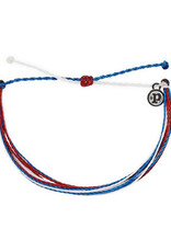 Pura Vida Pura Vida Original Bracelet Red White Blue