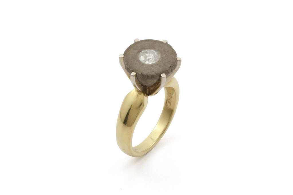 J. Cotter Gallery Cement Diamond Ring